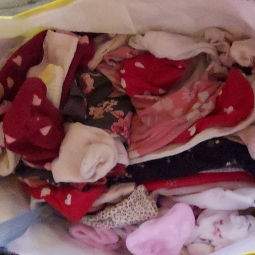 Assortment of one piece pj's 0 to 3 months girls